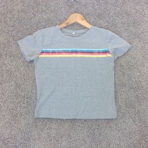 Rainbow Stripe T-Shirt